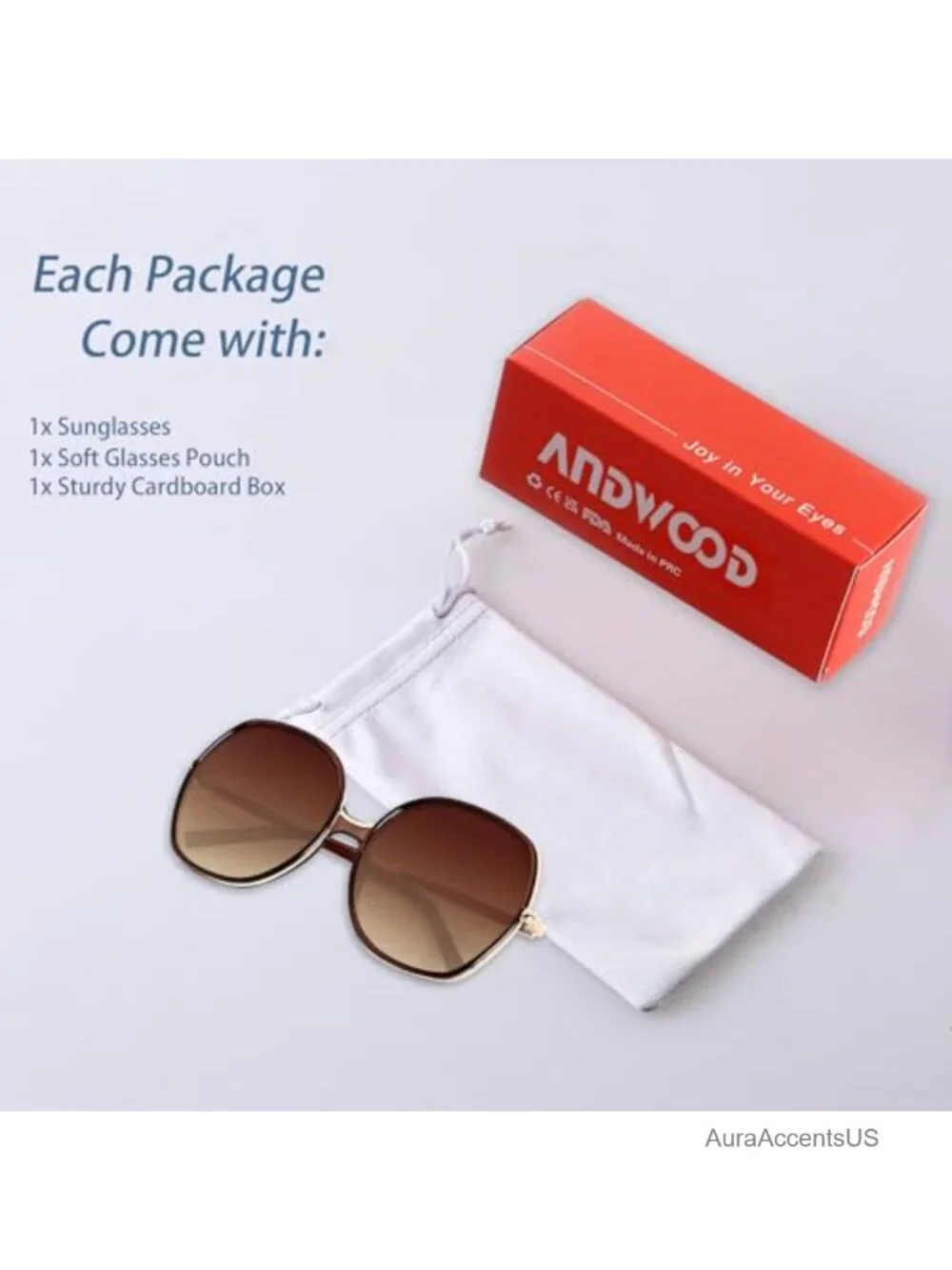 Oversized Square Sunglasses UV400 Full-Frame Retro Wide Face Shades
